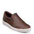 Nunn Bush Kore City Walk Moc Toe Slip-on - Mens 10.5 Brown Oxford Medium