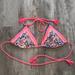 American Eagle Outfitters Swim | American Eagle Bikini Top...Size Large | Color: Blue/Pink | Size: L