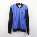 Adidas Jackets & Coats | 80s Adidas Mens Medium Spell Out Track Jacket Blue | Color: Black/Blue | Size: M