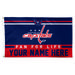 WinCraft Washington Capitals 3' x 5' One-Sided Deluxe Personalized Flag