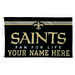 WinCraft New Orleans Saints 3' x 5' One-Sided Deluxe Personalized Flag