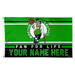 WinCraft Boston Celtics 3' x 5' One-Sided Deluxe Personalized Flag