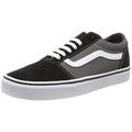 Vans Men's Ward Suede/Canvas Trainers, Multicolour Suede Canvas Black Pewter Ug7, 10.5 UK