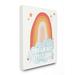 Isabelle & Max™ Seman Dream Big Little One Mod Rainbow w/ Cloud Wall Décor Canvas/Metal in Orange | 40 H x 30 W x 1.5 D in | Wayfair