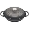 Le Creuset Signature Enameled Cast Iron Braiser w/ Lid Enameled Cast Iron/Cast Iron in Gray | 5.75 H x 16.5 W in | Wayfair 21180032444041