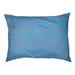 Tucker Murphy Pet™ Byrge Ornate Circles Cat Bed Designer Pillow Fleece, Polyester in Green | 17 H x 42 W x 52 D in | Wayfair