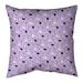 East Urban Home Mcguigan Cat fur Square Pillow Cover & Insert Faux Fur in Indigo | 9.5 H x 14 W x 1 D in | Wayfair CC2EB57C79614C3294D6804913EB418C