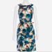 Kate Spade Dresses | Kate Spade Floral Watercolor Dress | Color: Blue/Cream | Size: 0