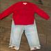 Burberry Matching Sets | Burberry Outfit Size 12 Months | Color: Red | Size: 12mb