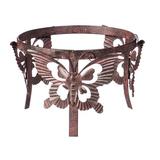 Winston Porter Wessex Metal Butterfly Gazing Ball Stand Metal | 6 H x 8.5 W x 8.5 D in | Wayfair 47M404