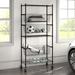 Dotted Line™ Conrad 74.5" H x 35.71" W x 17.99" D Sports Equipment Storage Shelving Unit Wire/ in Black/Gray | 74.5 H x 35.71 W x 17.99 D in | Wayfair