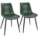 Durango Dining Chair ( Set of 2 ) - LumiSource DC-DRNG BK+GN2