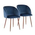 Fran Chair ( Set of 2 ) - LumiSource CH-FRAN WL+BU2