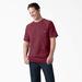 Dickies Men's Cooling Short Sleeve Pocket T-Shirt - Burgundy Heather Size 3 (SS600)