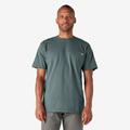 Dickies Men's Big & Tall Heavyweight Short Sleeve Pocket T-Shirt - Lincoln Green Size 3 (WS450)