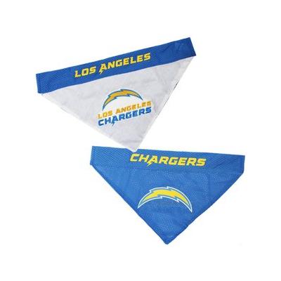 Pets First NFL Reversible Dog & Cat Bandana, Los Angeles Chargers, Small/Medium