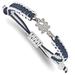 Women's New York Mets Stainless Steel Adjustable Cord Bracelet