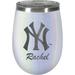 New York Yankees 12oz. Personalized Opal Wine Tumbler
