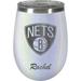 Brooklyn Nets 12oz. Personalized Opal Wine Tumbler