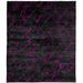 Black 144 W in Rug - Brayden Studio® One-of-a-Kind Wadley Hand-Knotted Traditional Style/Purple 12' x 18' Wool Area Rug Wool | Wayfair