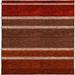 Brown/Red 72 W in Rug - Brayden Studio® One-of-a-Kind Cory Hand-Knotted Tibetan Red/Brown 6' Square Wool Area Rug Wool | Wayfair