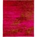 Brown/Red 120 W in Rug - Brayden Studio® One-of-a-Kind Wokingham Hand-Knotted Traditional Style Red 10' x 14' Area Rug Silk/Wool | Wayfair