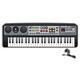 Bontempi- Organo Electronic 49 Keys Adapter and USB Connector Sounds 100 Rhythms with MP3 57 x 25 x 18 cm, Multicoloured (154900)