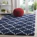 Hudson Shag Collection 9' X 12' Rug in Navy And Ivory - Safavieh SGH282C-9