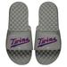 Men's ISlide Gray Minnesota Twins Cooperstown Wordmark Logo Slide Sandals