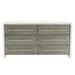 Bernhardt Goodman 6 Drawer Double Dresser Wood in Brown/Gray/White | 38 H x 72 W x 19.5 D in | Wayfair 369057