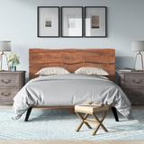 AllModern Broughton Platform Bed Wood in Brown | 48 H x 91.5 W x 91 D in | Wayfair E25BEBB70C624DD0B1E1FB4A68478992