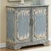 Ophelia & Co. Aiello 2 Door Accent Cabinet Wood in Blue/Brown | 36 H x 37.75 W x 15.75 D in | Wayfair 47F7DF608A1F41DB9CEC9B96423F7CBE