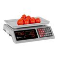 Steinberg Systems Price Calculating Scale Retail Price Computing Scale Industrial Table Scale Digital 0-40kg SBS-PW-402EP (33.7x23.1x0.6cm, 6 LED Displays, 7 Memory Spaces, 4V Battery, 2g Accuracy)
