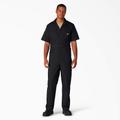 Dickies Men's Short Sleeve Coveralls - Black Size XL (33999)