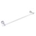 Allied Brass Pacific Beach 34" Towel Bar for Glass Shower Door Metal in Gray | 2.3 H x 5.3 D in | Wayfair PB-41D-SM-30-SCH