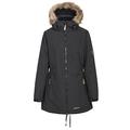 Trespass Womens/Ladies Celebrity Insulated Longer Length Parka Jacket (XS) (Black)