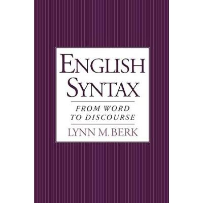 English Syntax: From Word To Discourse