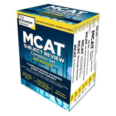 The Princeton Review Mcat Subject Review Complete Box Set, 3rd Edition: 7 Complete Books + 3 Online Practice Tests