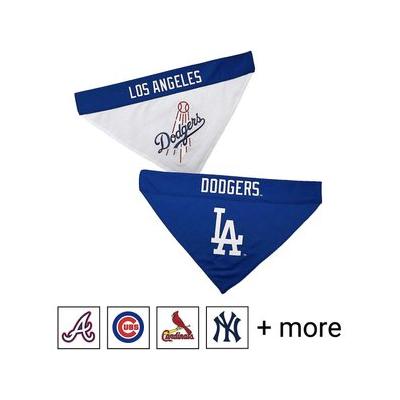 Pets First MLB Reversible Dog & Cat Bandana, Los Angeles Dodgers, Small/Medium