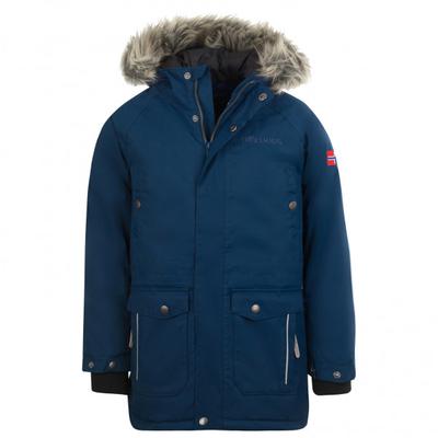 Trollkids - Kid's Nordkapp Jacket - Parka Gr 152 blau