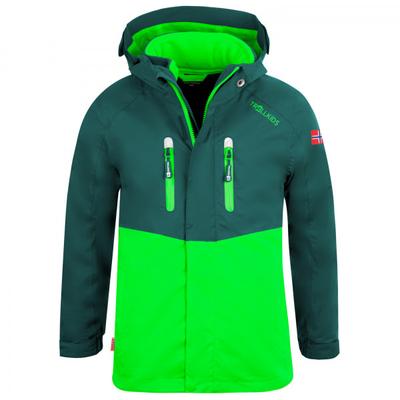 Trollkids - Kid's Bryggen 3in1 Jacket - Doppeljacke Gr 128 grün