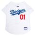 MLB National League West Jersey for Dogs, XX-Large, Los Angeles Dodgers, Multi-Color