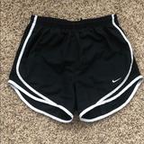 Nike Shorts | Black Nike Running Shorts | Color: Black/White | Size: Xs