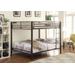 Kaleb (Limbra) Bunk Bed (Queen/Queen) in Sandy Black - Acme Furniture 38015