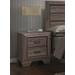 Lyndon Nightstand in Weathered Gray Grain - Acme Furniture 26023