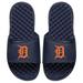 Men's ISlide Navy Detroit Tigers Personalized Primary Logo Slide Sandals