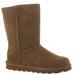 BEARPAW Elle Short Wide Calf - Womens 7 Tan Boot W