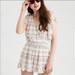 American Eagle Outfitters Dresses | American Eagle Romper | Color: Cream/Red | Size: Xl