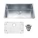 Dowell 30" L x 18" W Undermount Kitchen Sink Stainless Steel in Gray | 10 H x 30 W x 18 D in | Wayfair 6008 3018