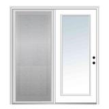 Verona Home Design Clear Prehung Patio Door Metal | 80 H x 72 W x 1.75 D in | Wayfair ZZ20502R